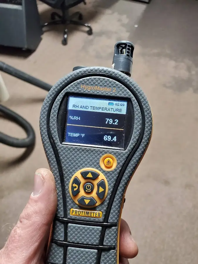 Moisture meter humidity assessment for Fire & Smoke Damage Restoration in Cumru